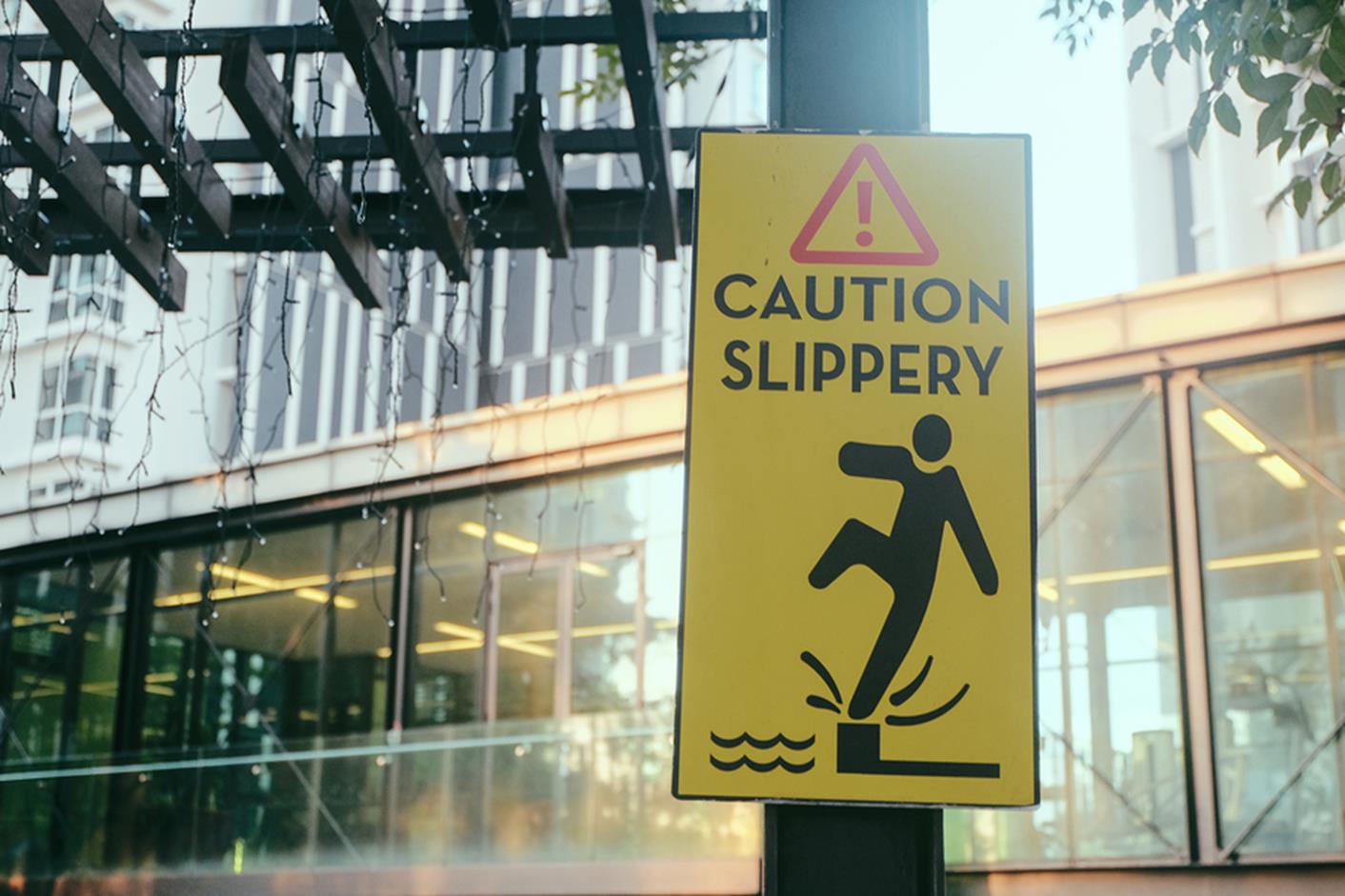 Common Locations for Slip and Falls