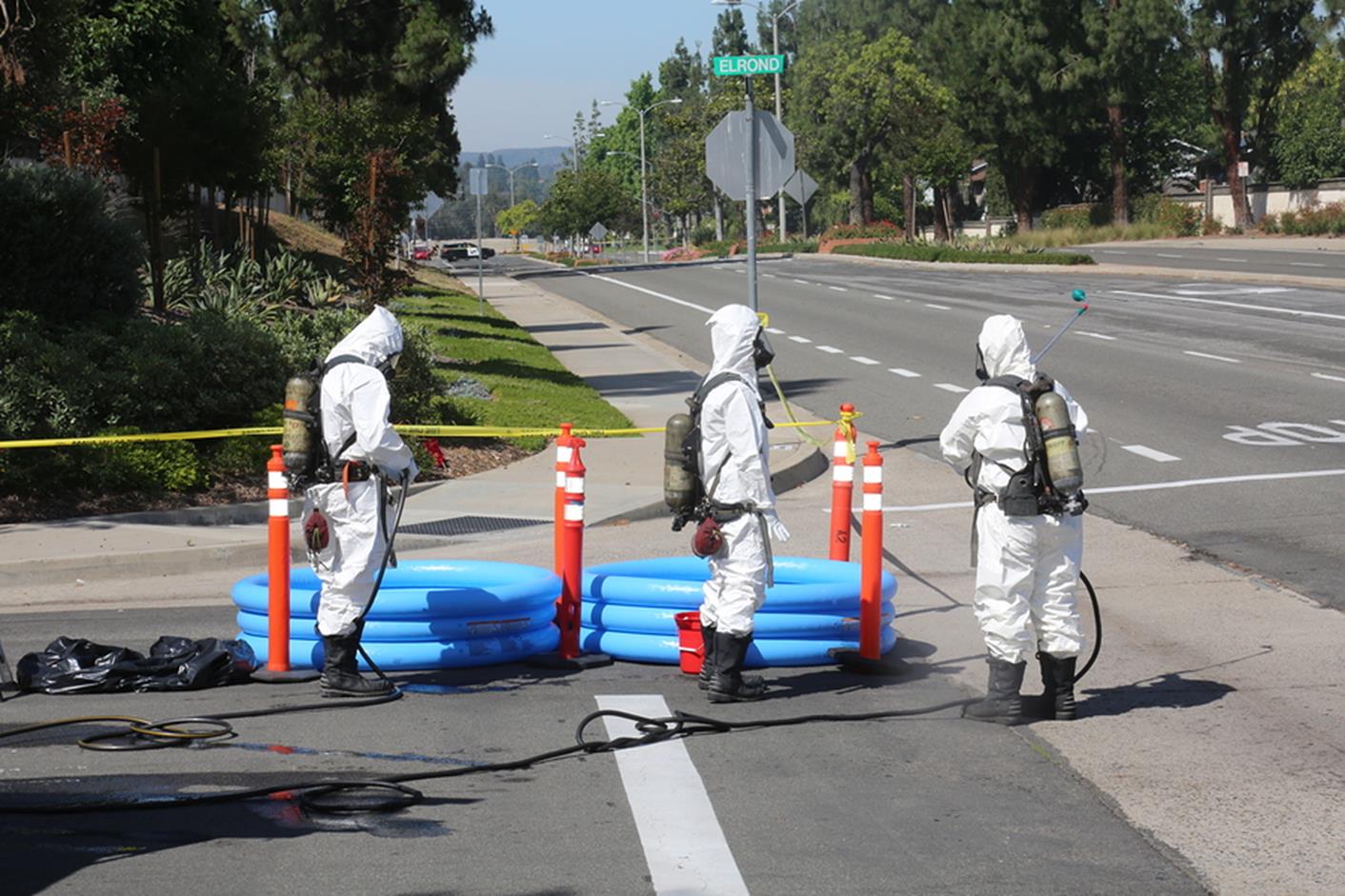 Tanker Truck Spills Liquid Nitrogen Near Norwich